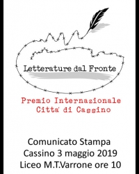 Comunicato stampa - Cassino 3 maggio 2019